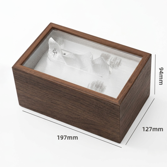 Wooden Tissue Box